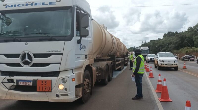DER/PR ativa balança de fiscalização de cargas na região de Guarapuava